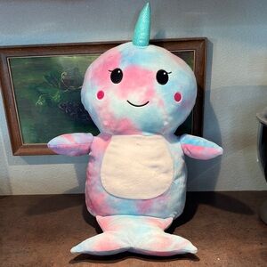Greenbrier Narwhal squishy Stuffed Animal